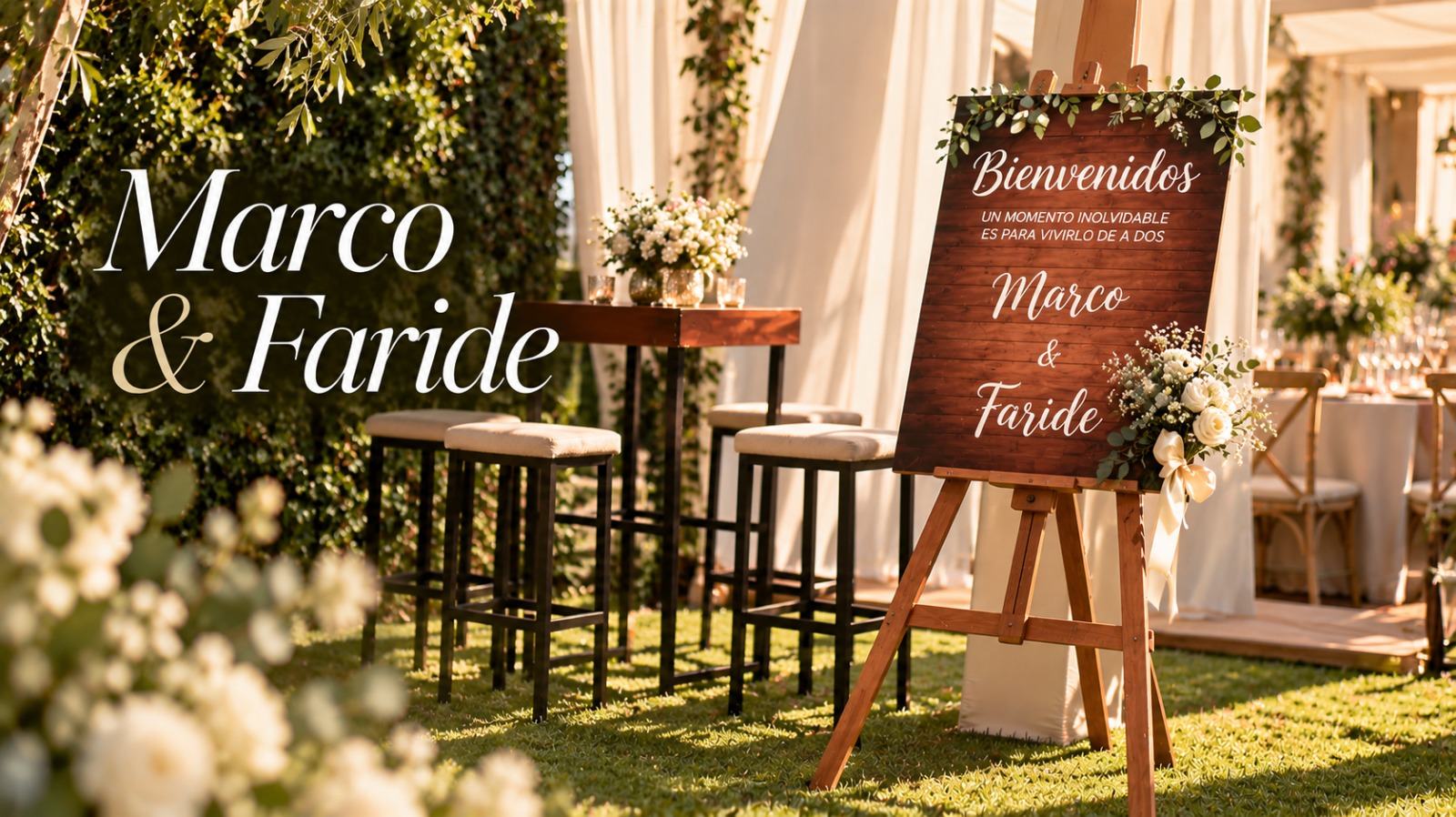 Boda de Marco y Faride